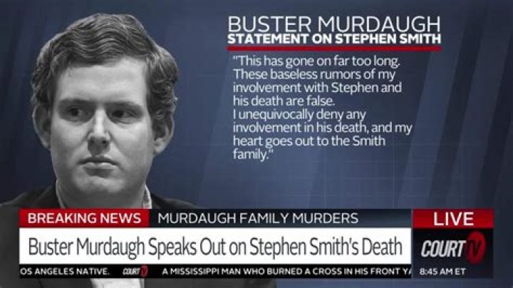 Buster Murdaugh Denies Involvement in Stephen Smith's Death Now the Case Is Being Investigated a