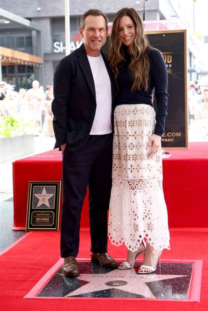 How Christian Slater And Wife Brittany Lopez Met