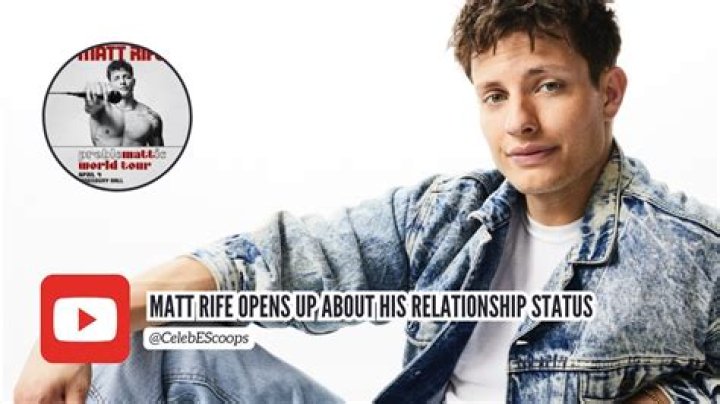 Matt Rife Opens Up About His Current Relationship Status