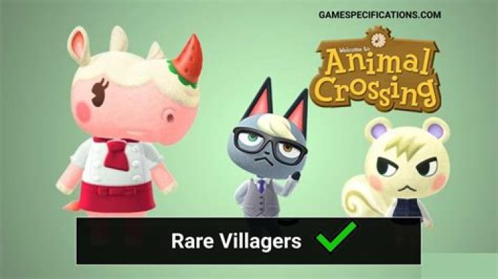 The Rarest Villagers in 'Animal Crossing' by Species and Personality