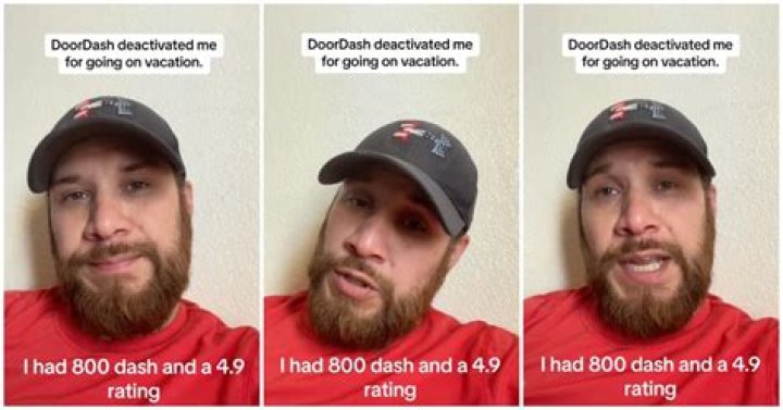 "They Deactivated My Account" DoorDash Driver Alleges He Was "Fired" for Going on Vacation